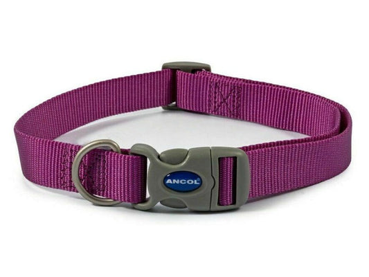 Viva Nylon Adjustable Collar Purple S5-9
