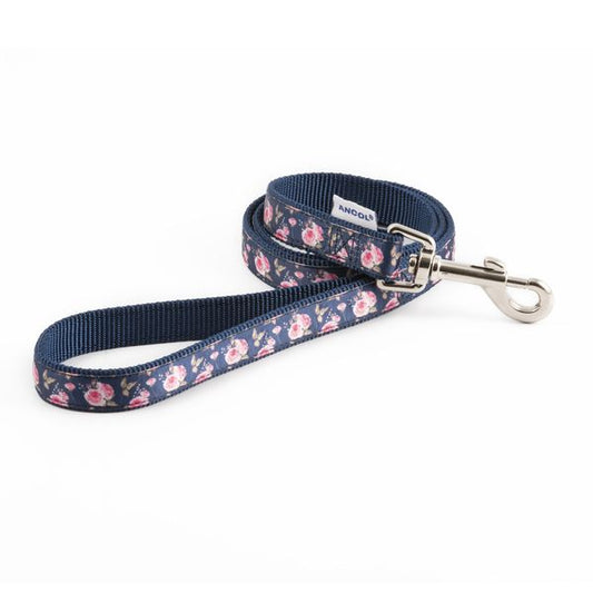 NAVY ROSE NYLON LEAD 19MMX1M