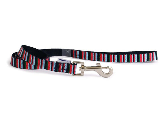 NAVY CANDY STRIPE LEAD 100CMX19MM