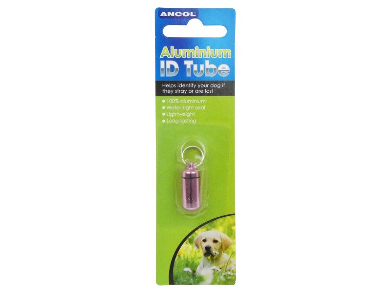 ALUMINIUM DOG ID TUBE