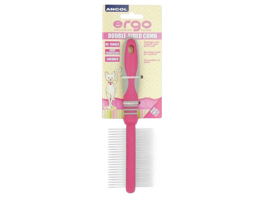 Ergo Cat Double Sided Comb Fine