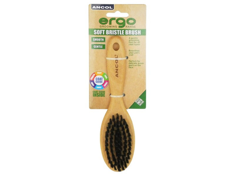 Ergo Soft Bristle Puppy Brush Small
