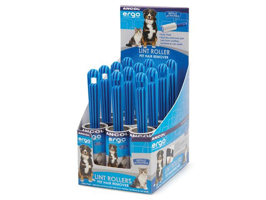 ERGO LINT ROLLER (30 SHEETS) DISP BOX 12