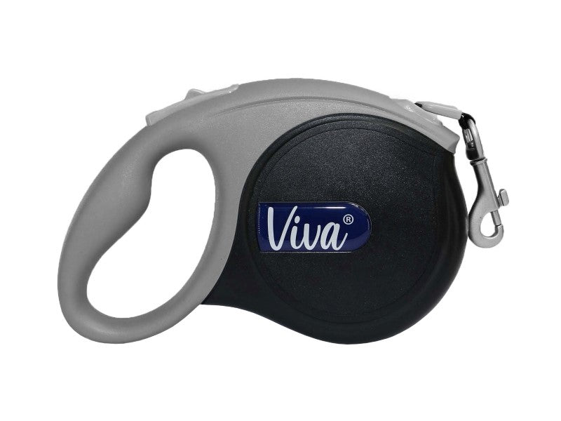 VIVA RETRACT 5M TAPE LEAD LGE BLACK 50KG