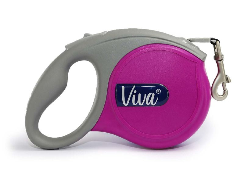 VIVA RETRACT 5M TAPE LEAD LGE PURPLE 50K