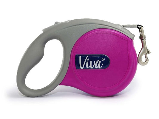 VIVA RETRACT 5M TAPE LEAD LGE PURPLE 50K