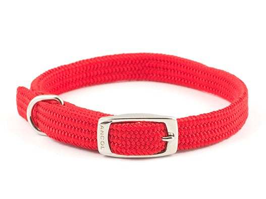 Softweave Nylon Collar Red S1
