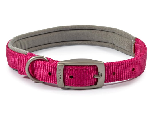 AIR CUSHION NYLON COLLAR RASPBERRY26" S8