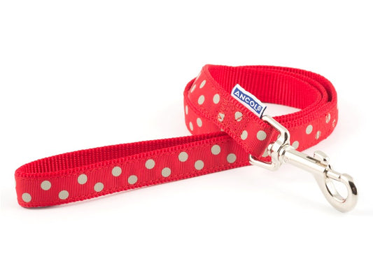 RED POLKA DOT LEAD 19MMX1M