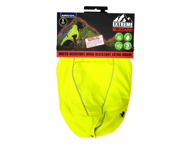 EXTREME BLIZZARD DOG COAT HI-VIS 70CMXXL