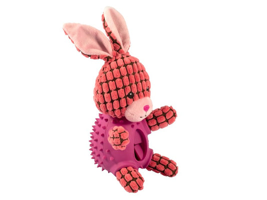 TOUGH TUMMIES BUNNY 23CM PINK