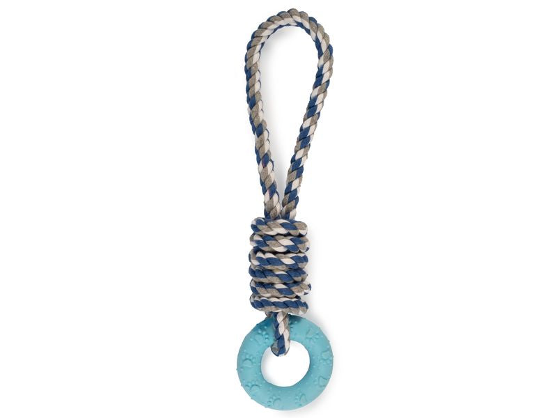 Ancol Small Bite Rope & Rings 31cm