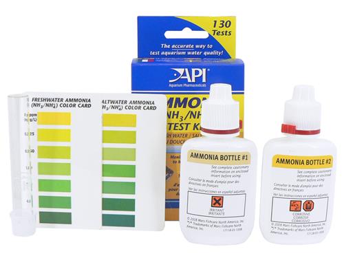 AMMONIA LIQUID TEST KIT FW/SW 130 TESTS