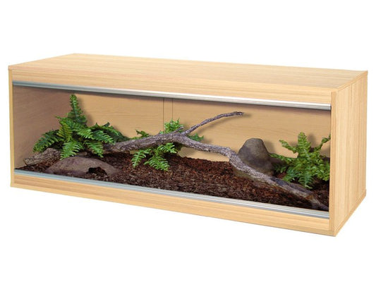 VivExotic Repti Home Vivarium Large Oak 48"
