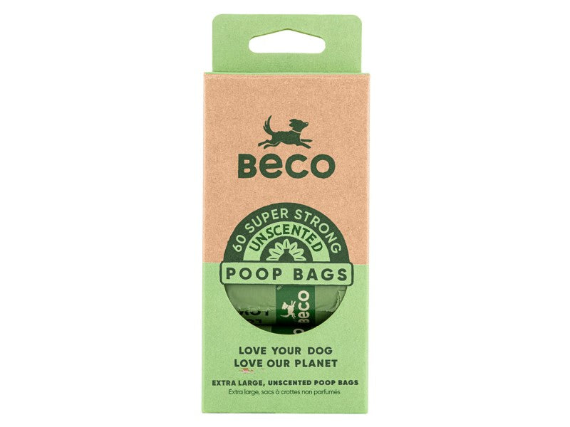 BECO 60 DEGRADEABLE POOP BAGS
