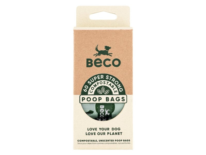 BECO COMPOSTABLE POOP BAGS 60