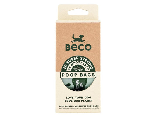 BECO COMPOSTABLE POOP BAGS 60