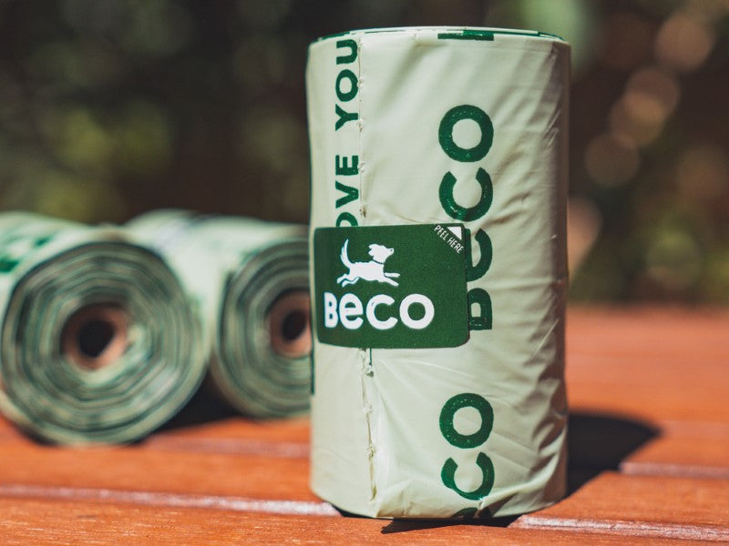 BECO COMPOSTABLE POOP BAGS W/HANDLE 96