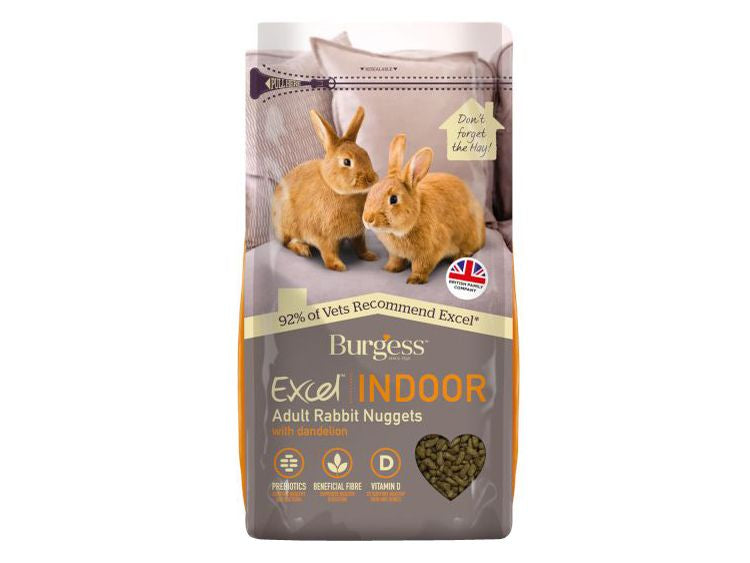 Burgess Excel Indoor Rabbit Nuggets 1.5kg