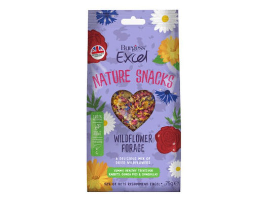 EXCEL WILD FLOWER FORAGE 75G