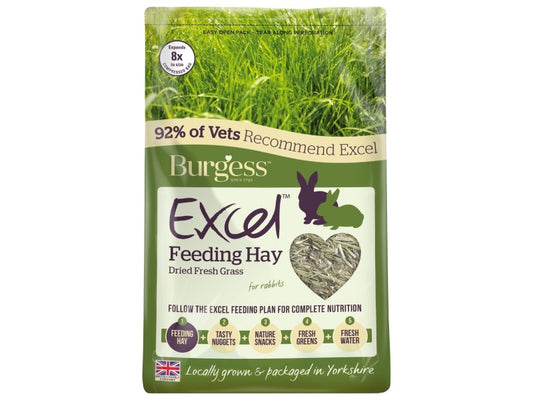 Burgess Excel Forage Dried Grass 1kg