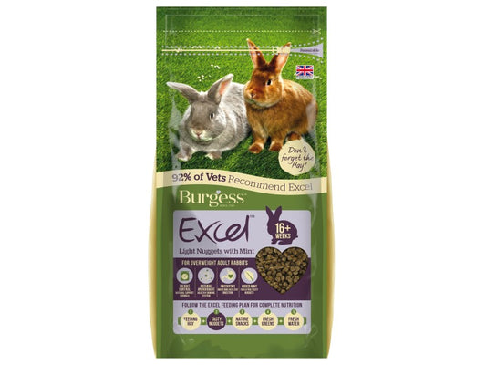 Burgess Excel Rabbit Light Food 1.5kg