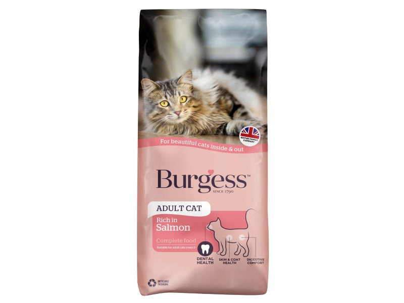BURGESS CAT ADULT SCOTTISH SALMON 1.5KG