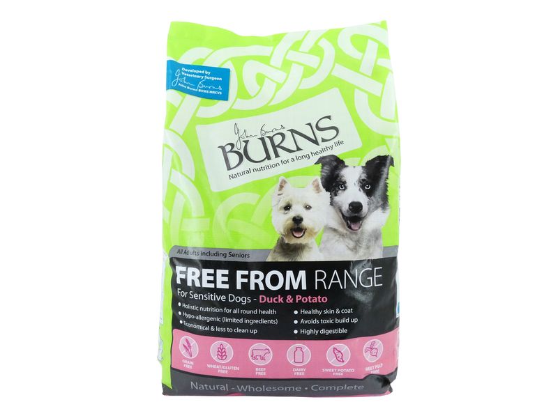 Burns Grain Free Adult Duck & Potato 6kg
