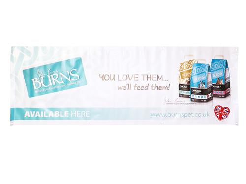 BURNS PVC BANNER 2M