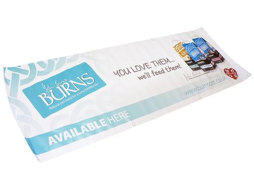 BURNS PVC BANNER 2M