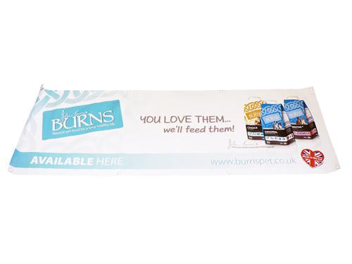 BURNS PVC BANNER 2M