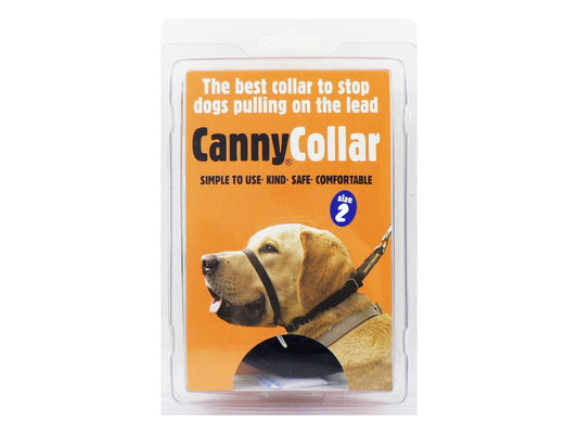 BLACK CANNY COLLAR SIZE 2