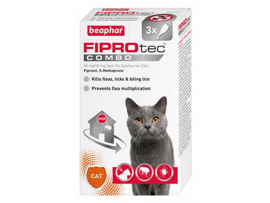 Beaphar Fiprotec Cat Combo 3pk