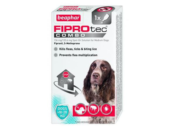 Beaphar Fiprotec Combo Medium Dog Pipette