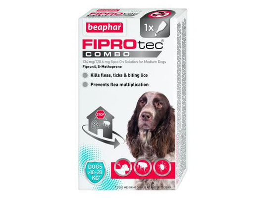 Beaphar Fiprotec Combo Medium Dog Pipette