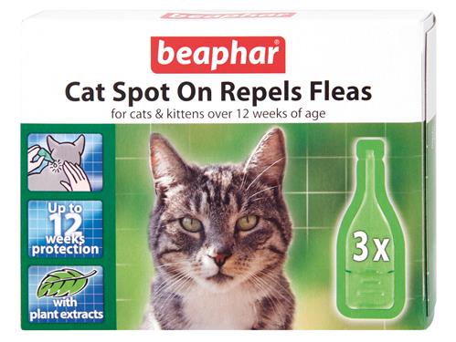 Beaphar Cat Flea Spot 12 Week