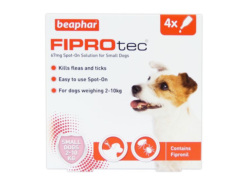 Beaphar Fiprotec Spot On Small Dog 4pk