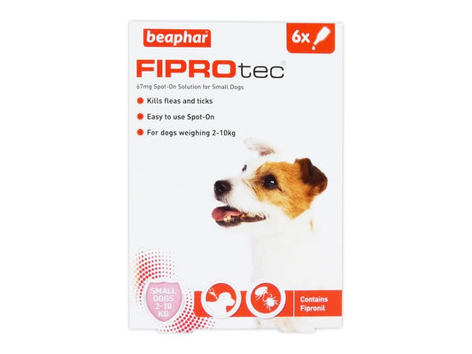 Beaphar Fiprotec Spot On Small Dog 6pk