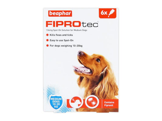 Beaphar Fiprotec Spot On Medium Dog 6pk