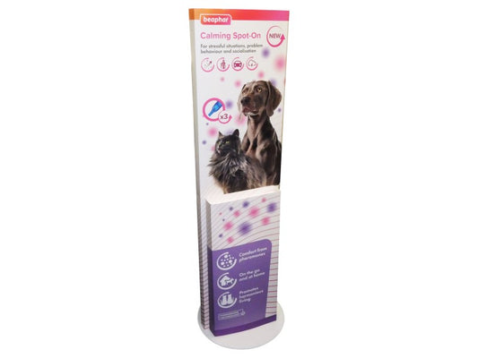 BEAPHAR CALMING RANGE ADVERTISING STAND