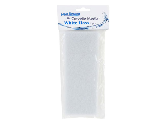 Curvelle 30L Media White Floss