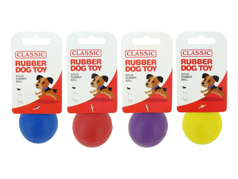 SOLID RUBBER BALL 4CM    1 5/8"