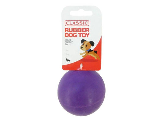SOLID RUBBER BALL 7CM - 3"