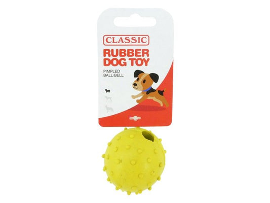 RUBBER PIMPLE BALL/BELL 4CM 1 5/8"