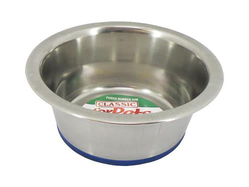 Stainless Steel Non Slip Dish 400ml