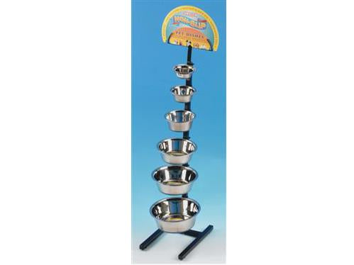 NON SLIP DISH DISPLAY STAND