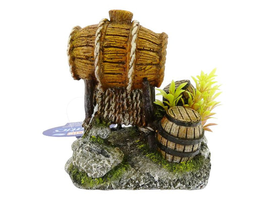 WINCHED PAILS ON ROCKS 150MM