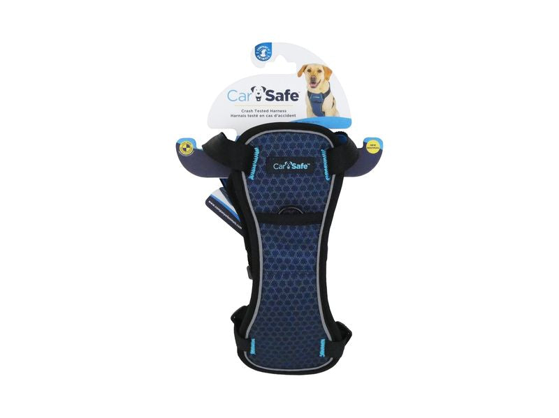 Carsafe Dog Harness Blue Small