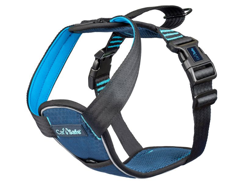 Carsafe Dog Harness Blue Small