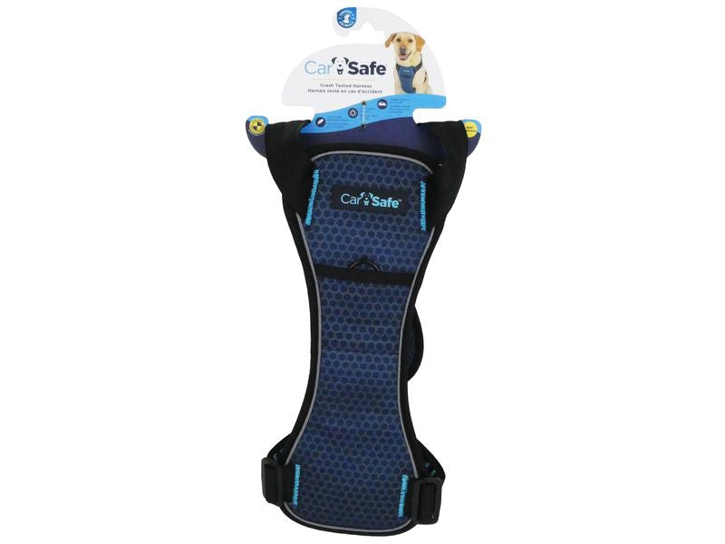 Carsafe Dog Harness Blue Large